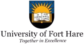 University of Fort Hare W logo